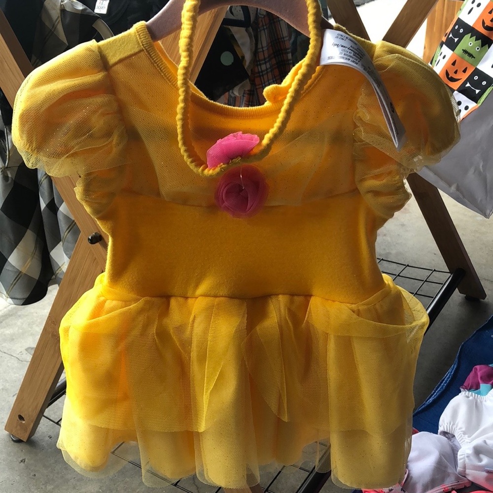 Disney Beauty and the Beast Belle dress 12-18m